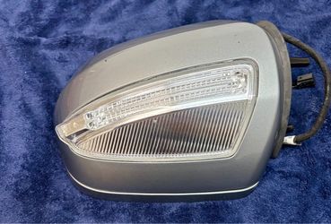 2009 2010 Mercedes-Benz ML350 Left Driver Side Mirror Assembly Palladium Silver
