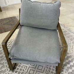 2 Oversized Luxe Accent Chairs