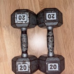 Dumbbells “20pounds Each(weights) For Gym