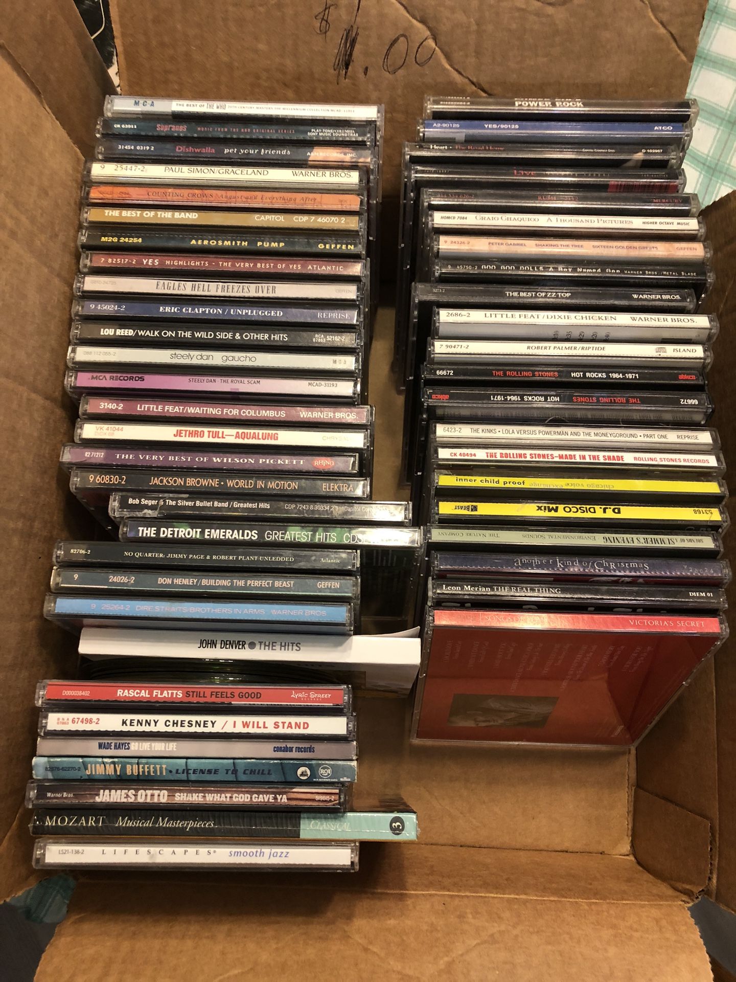 Numerous CD’s -$1-$2 Each