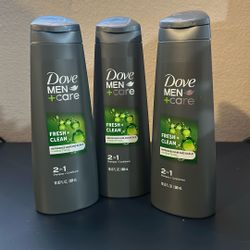 Dove 🕊 MEN + Care 2in1 Shampoo + Conditioner ( Fresh + Clean )