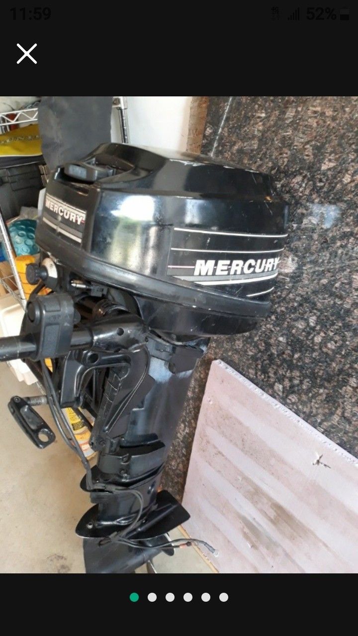 7.5 HP Mercury 20"