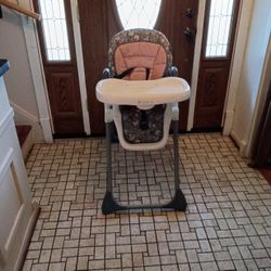 Baby Trends High Chair Folding Adjustable 
