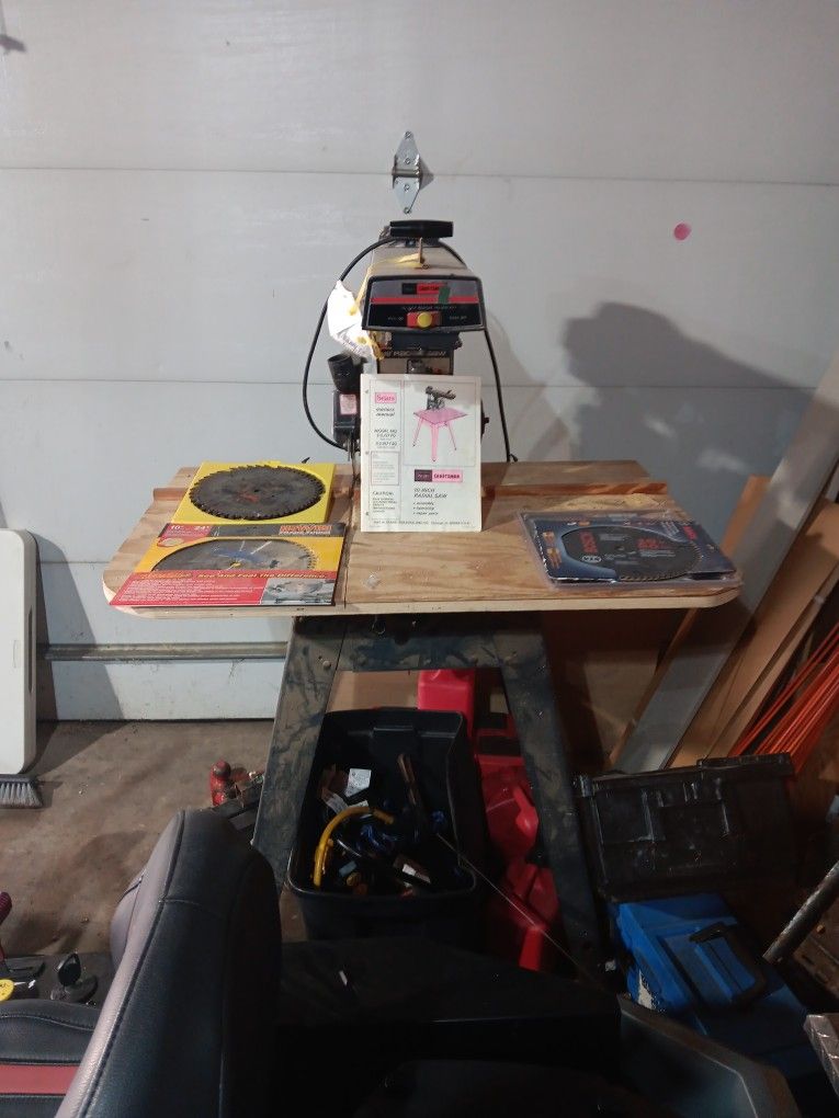 Radial Saw In Great Shape