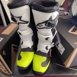 Motocross Off-road Boots For Kids Size 6 Tech 3 Brand New 