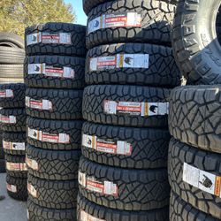 NITTO RIDGE GRAPPLER 35x12.50R18 TIRES FOR SALE!!!!