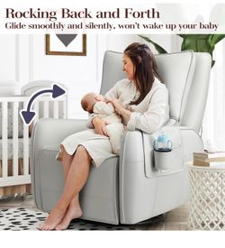 Rocking chair electric reclines
