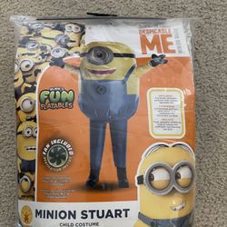 Minion Stuart  Inflatable Halloween Costume 
