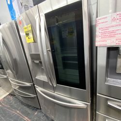 LG French Door Counter Depth Insta View Refrigerator 36”