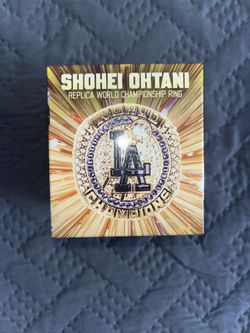 Dodgers Ohtani Ring.