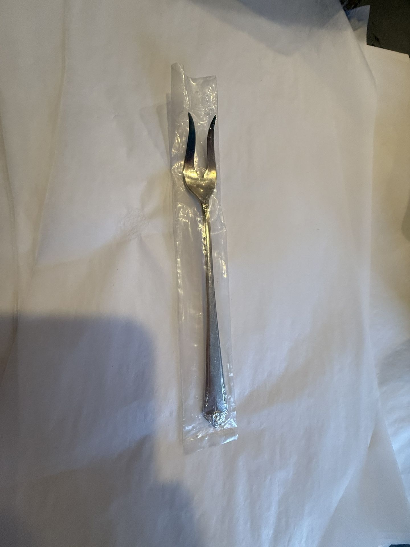 Vintage Pickle/Cocktail Fork original packaging Roger’s & Bros