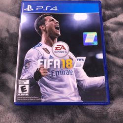 Ps4 Game FIFA 18
