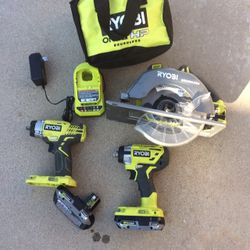Ryobi 18v Tool Set 