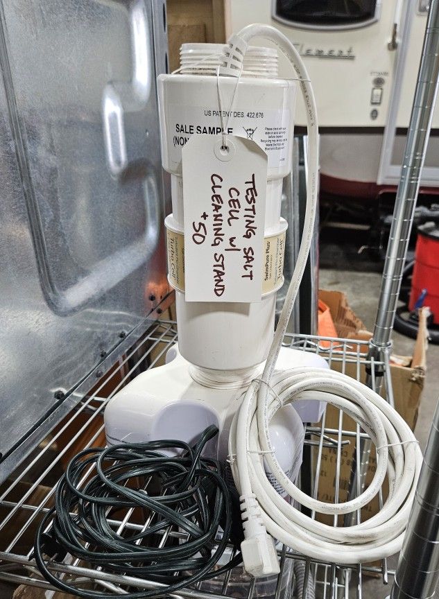 Testing (Dummy) Salt Cell W/Cleaning Stand - Best Offer!