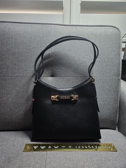 Guess Handbag Black Leather