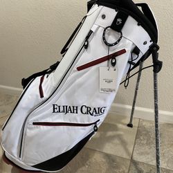New Elijah Craig Bridgestone Golf Bag