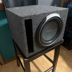 10” sub an amp