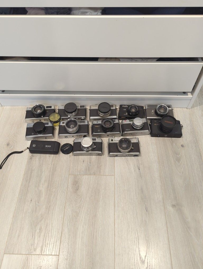 Rangefinder Camera Lot As-Is