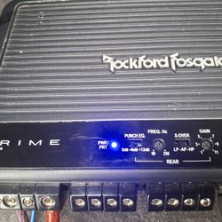 AMPLIFICADOR AMPLIFIER ROCKFORD FOSGATE 250X4 CHANELS GOOD CONDICIÓN ABLO ESPAÑOL 