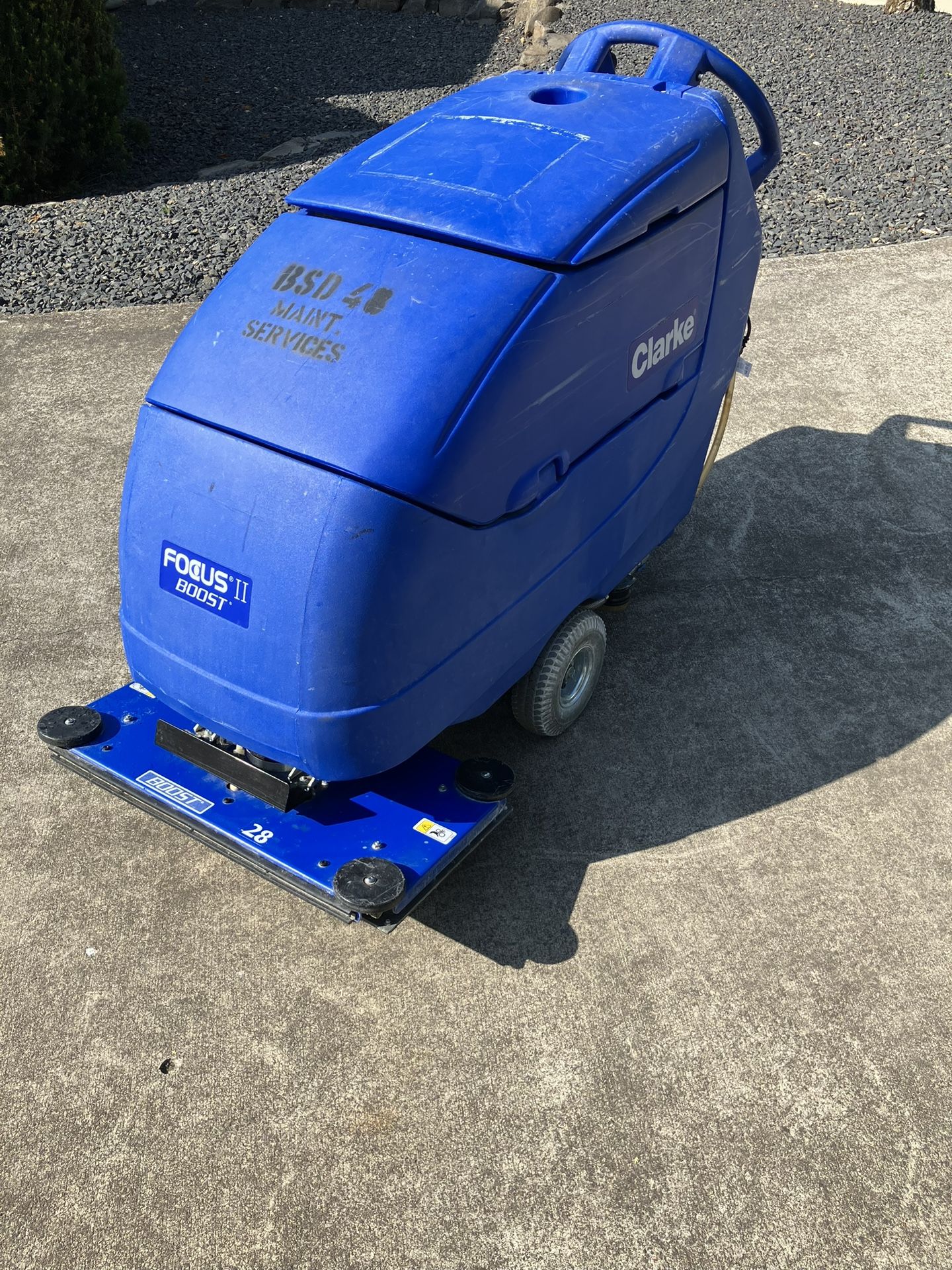 Clarke Focus II Boost Floor Scrubber