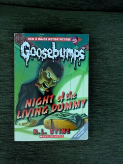 A two-book set of R.L. Stine's Goosebumps: Night of the Living Dummy parts 1 and 2