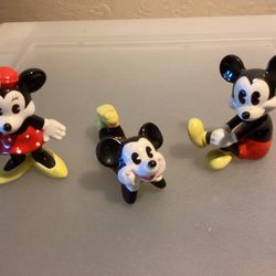 Disney MICKEY & MINNIE Figurines  4 Inch