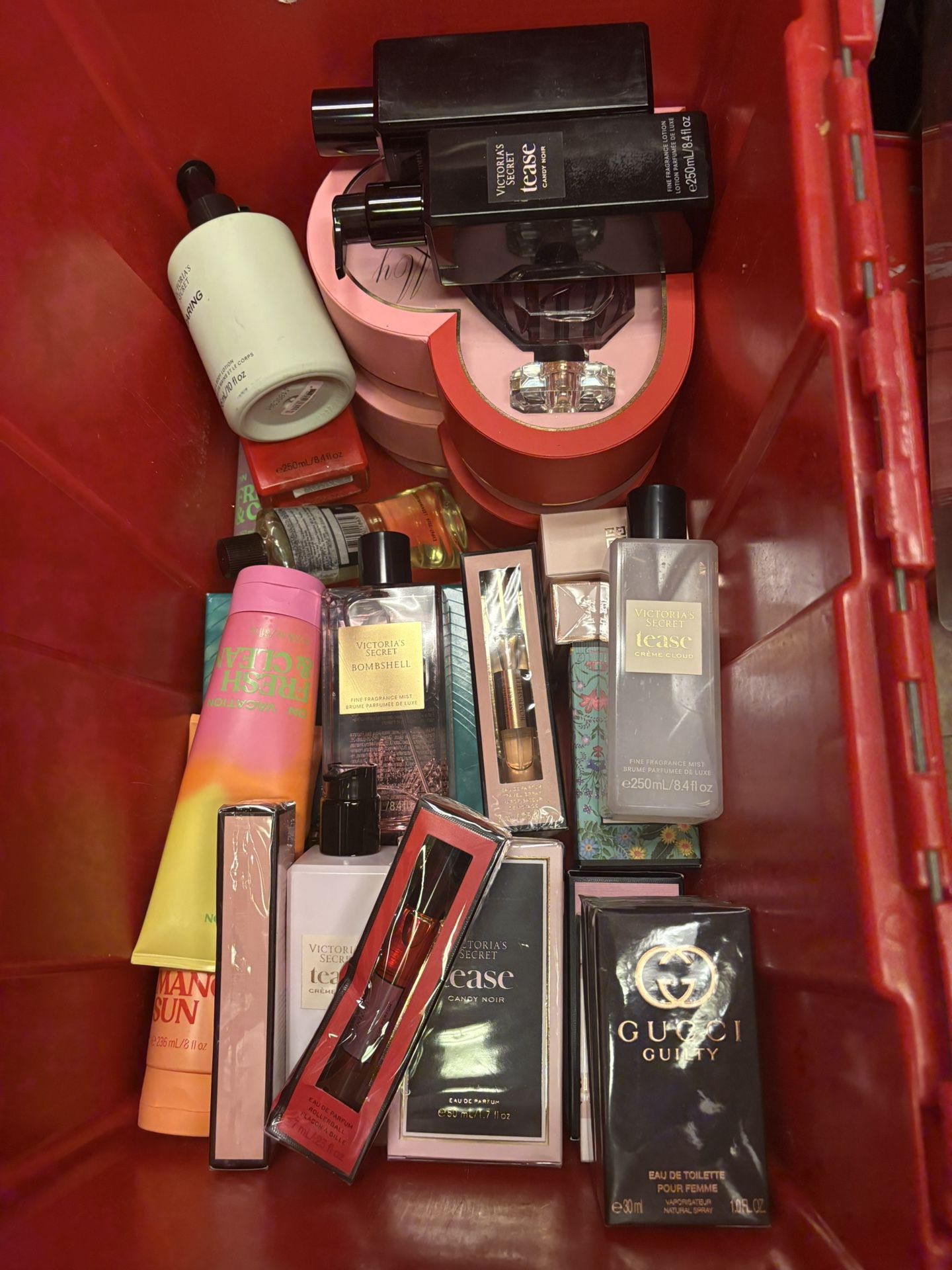 All Victoria Secrets Body Sprays & Perfumes