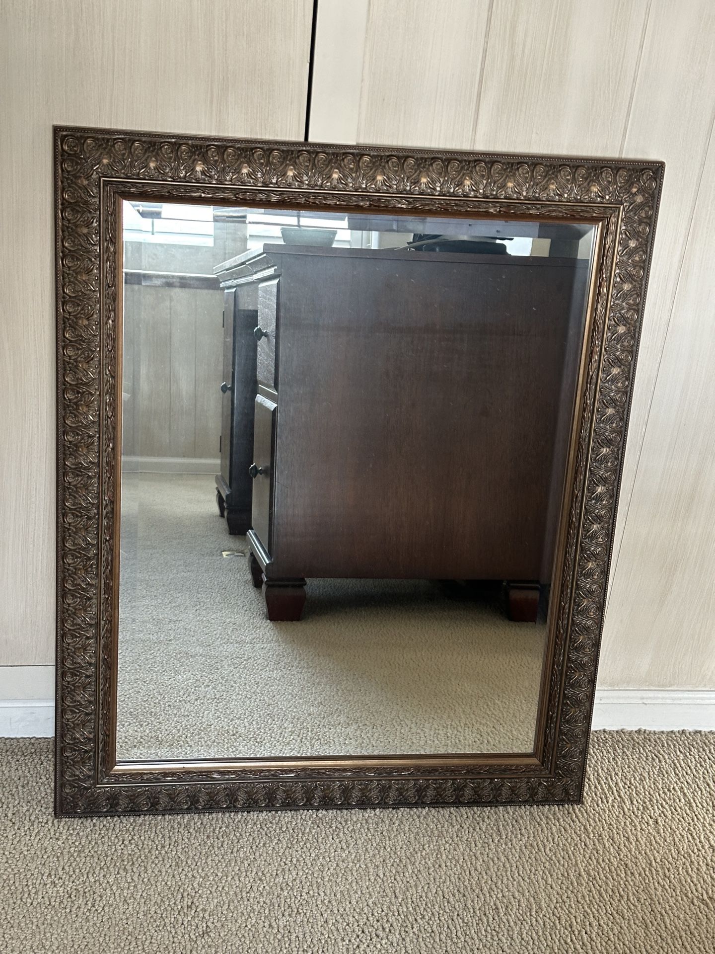 Antique Bronzed Mirror