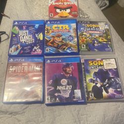 PS4 And  PS3 Games 