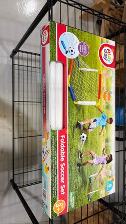 Play Day Foldable Soccer Set