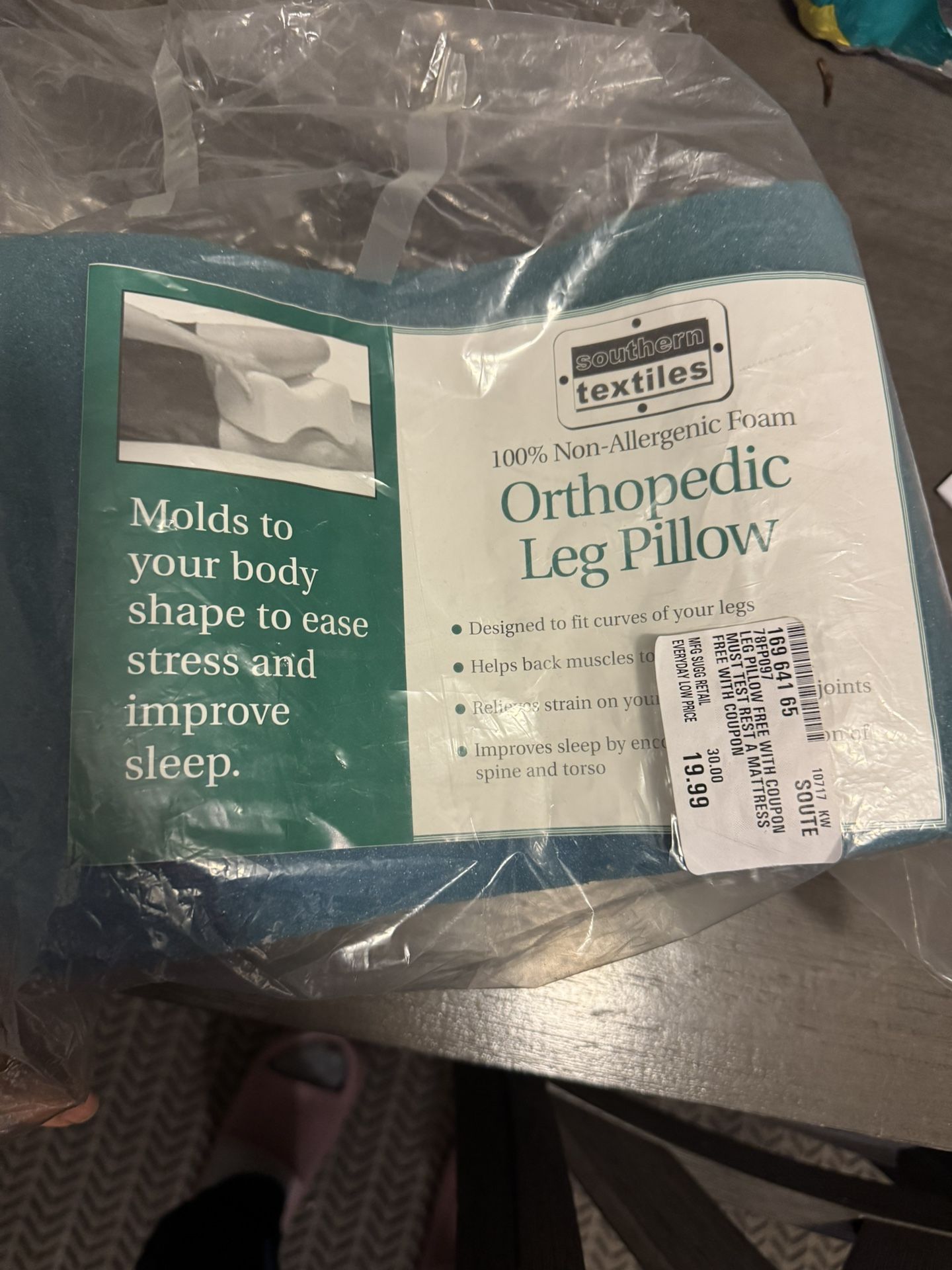 Orthopedic Leg Pillow Brand New