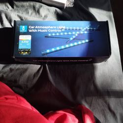 Car Atmosphere Light With Music Control