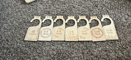 Baby clothing organizers