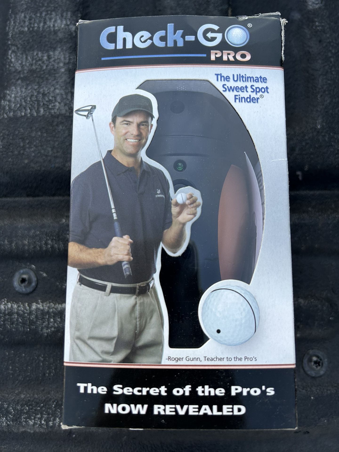 Check Go Pro Golf Ball Sweet Spot Finder/ Balancer Tool