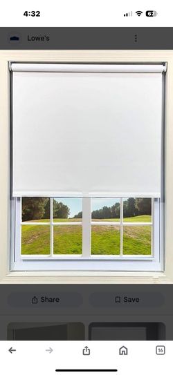 BLACKOUT WINDOW ROLLER Joydeco 70x75 Inches 