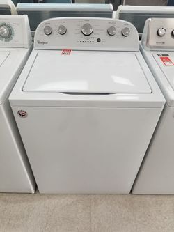 SCRATCH AND DENT WHIRLPOOL WASHER ONE YEAR WARRANTY