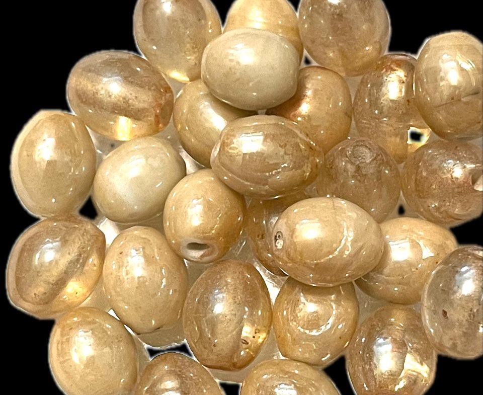 Lot Of 12mm Pearlescent Beads