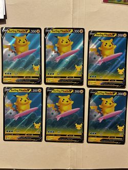 Surfing Pikachu V 