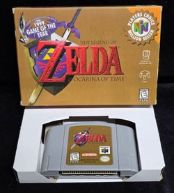 New Video Game US Version For Nintendo 64 console ZELDA