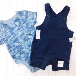 NWT Baby Boys Clothes Old Navy 12-18 Month Summer Top Shorts 2pc Set Lot