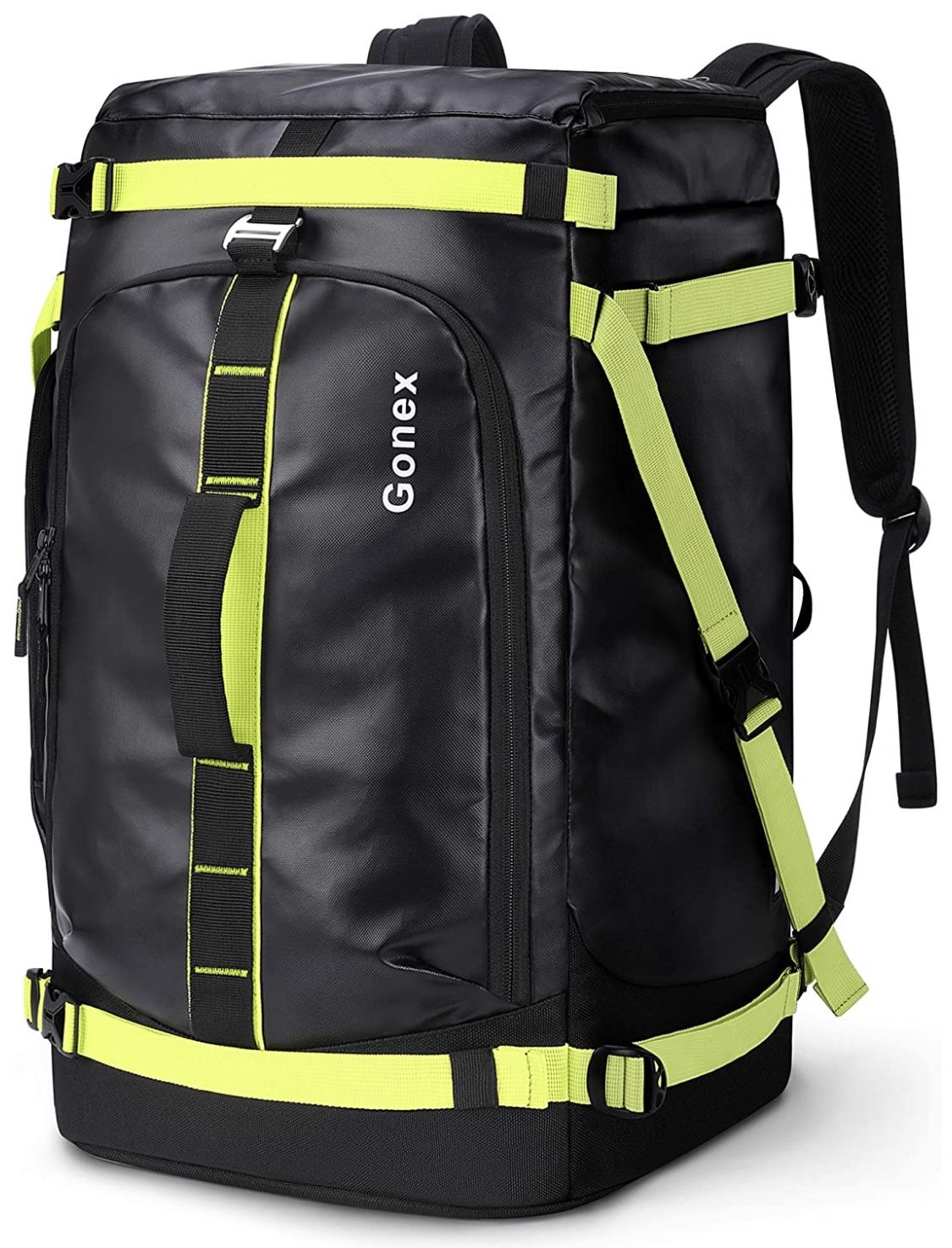Gonex 50L Ski Boot Bag Backpack, Waterproof Snowboard Boot Backpack for Men Women, Ski Boots Bag for Travel, Ski, Snowboard, Helmet, Goggles and Oute