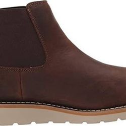 NEW SIZE 10.5 Wide Men Carhartt Wedge Work Boots 5" Chelsea Pull-on SOFT TOE Boot
