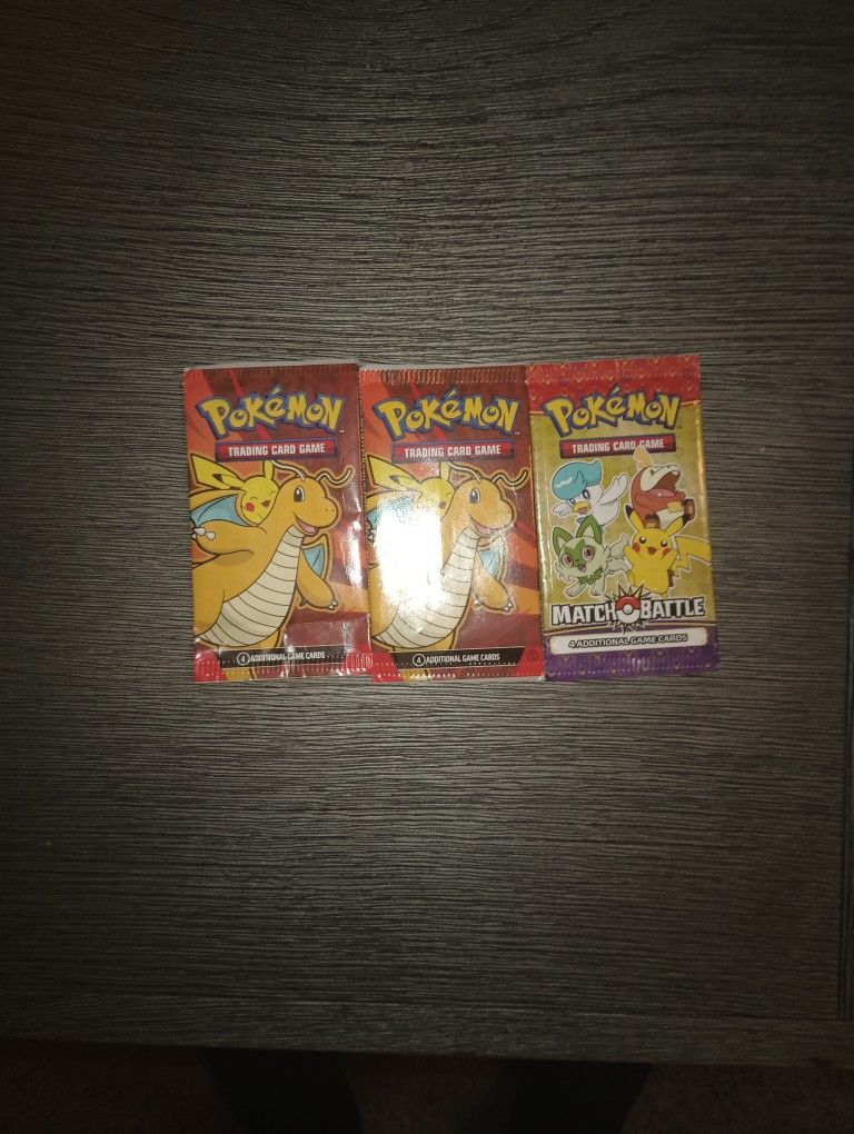 McDonald's Pokemon Packs