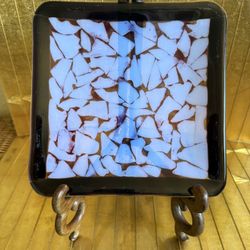 Murano Made In Italy, Purple Art Glass