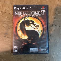 PlayStation 2 Mortal Kombat Deception 