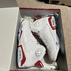 New Air Jordan 6 Red Oreo Size 11.5
