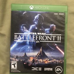 Xbox One Star Wars Battle Front 2