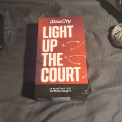 GLOW IN THE DARK BASKETBALL STILL IN BOX