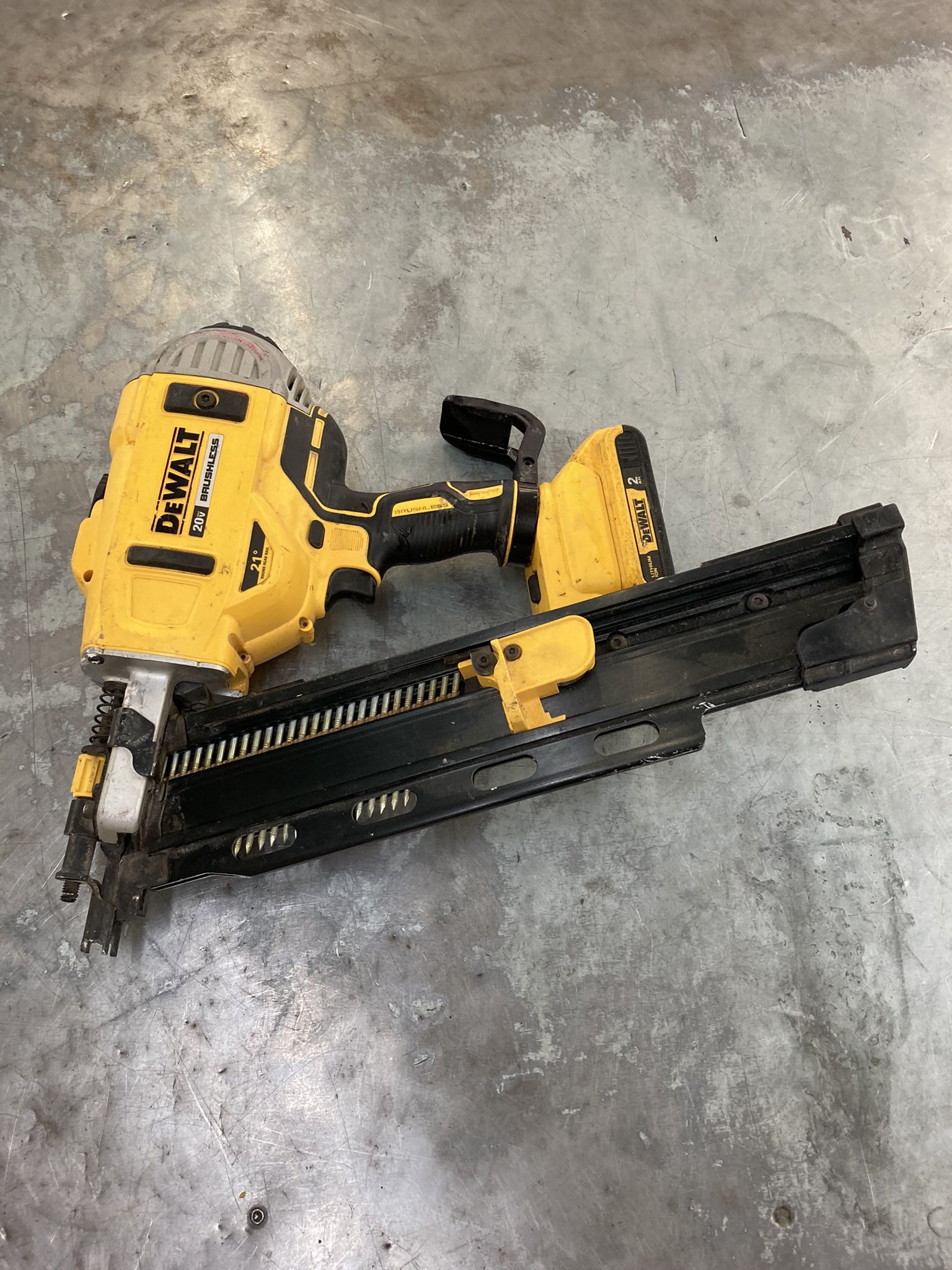 Dewalt DCN21PL 20v Framing Nailer 