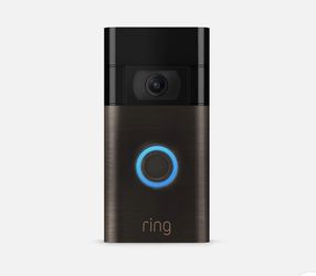 Ring 2nd gen wireless  security cam and doorbell. Accounts removed. Mount Not Included.